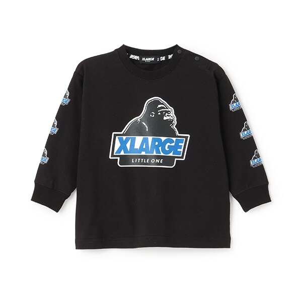 袖OGプリント長袖Tシャツ