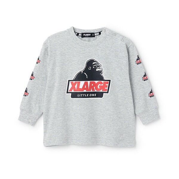 袖OGプリント長袖Tシャツ