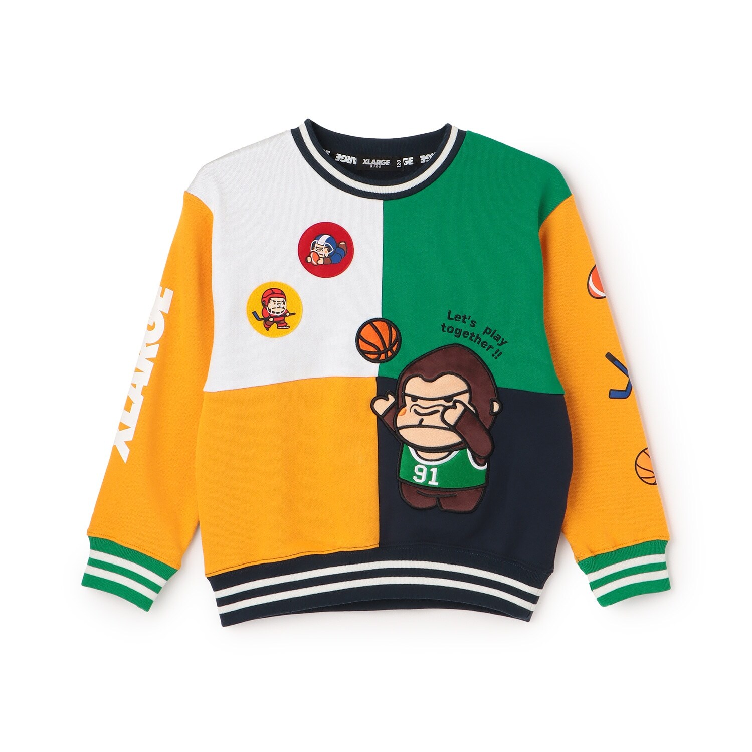 ファニーゴリラマルチカラートレーナー