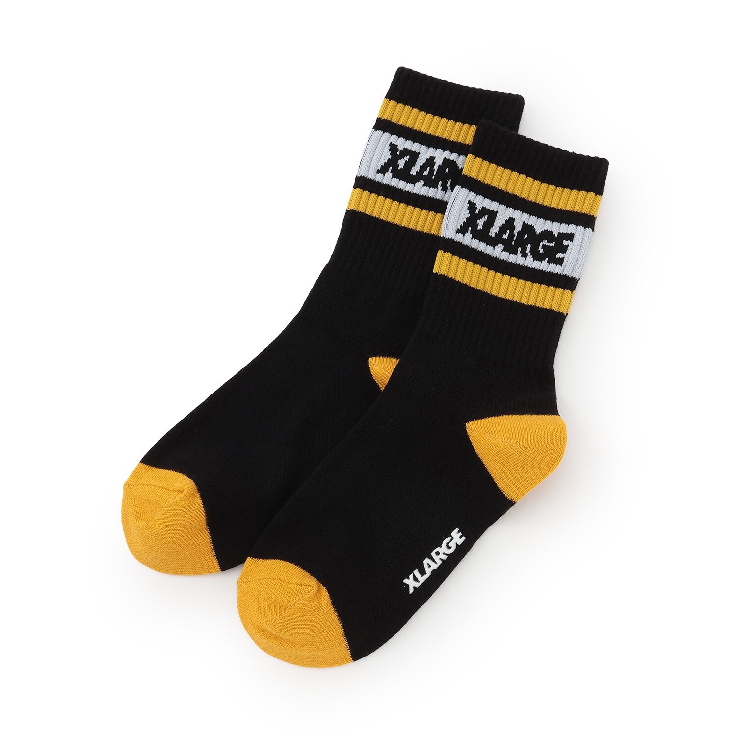 ロゴラインクルーソックス