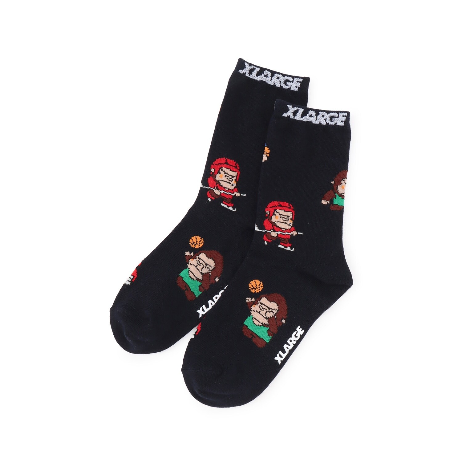 スポーツファニーゴリラクルーソックス