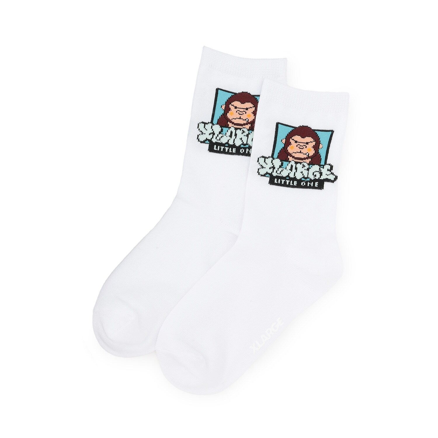 ファニーゴリラ&グラフィティロゴクルーソックス