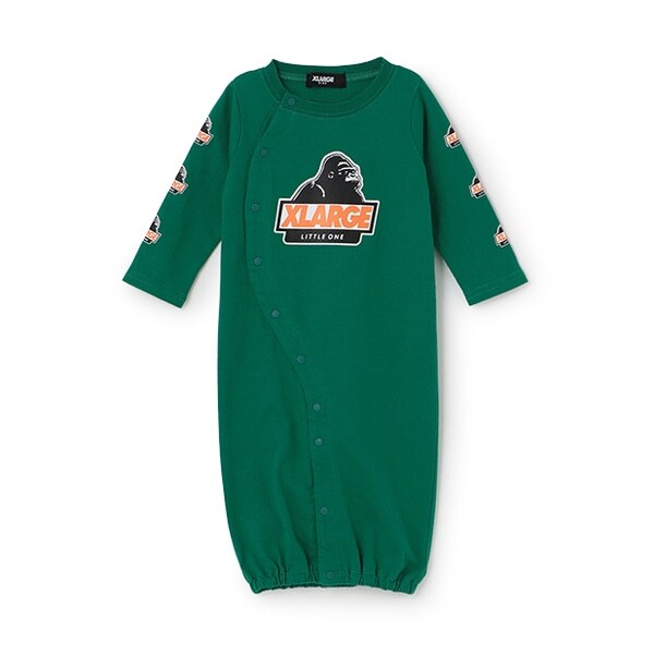 袖OGプリント長袖2WAYオール