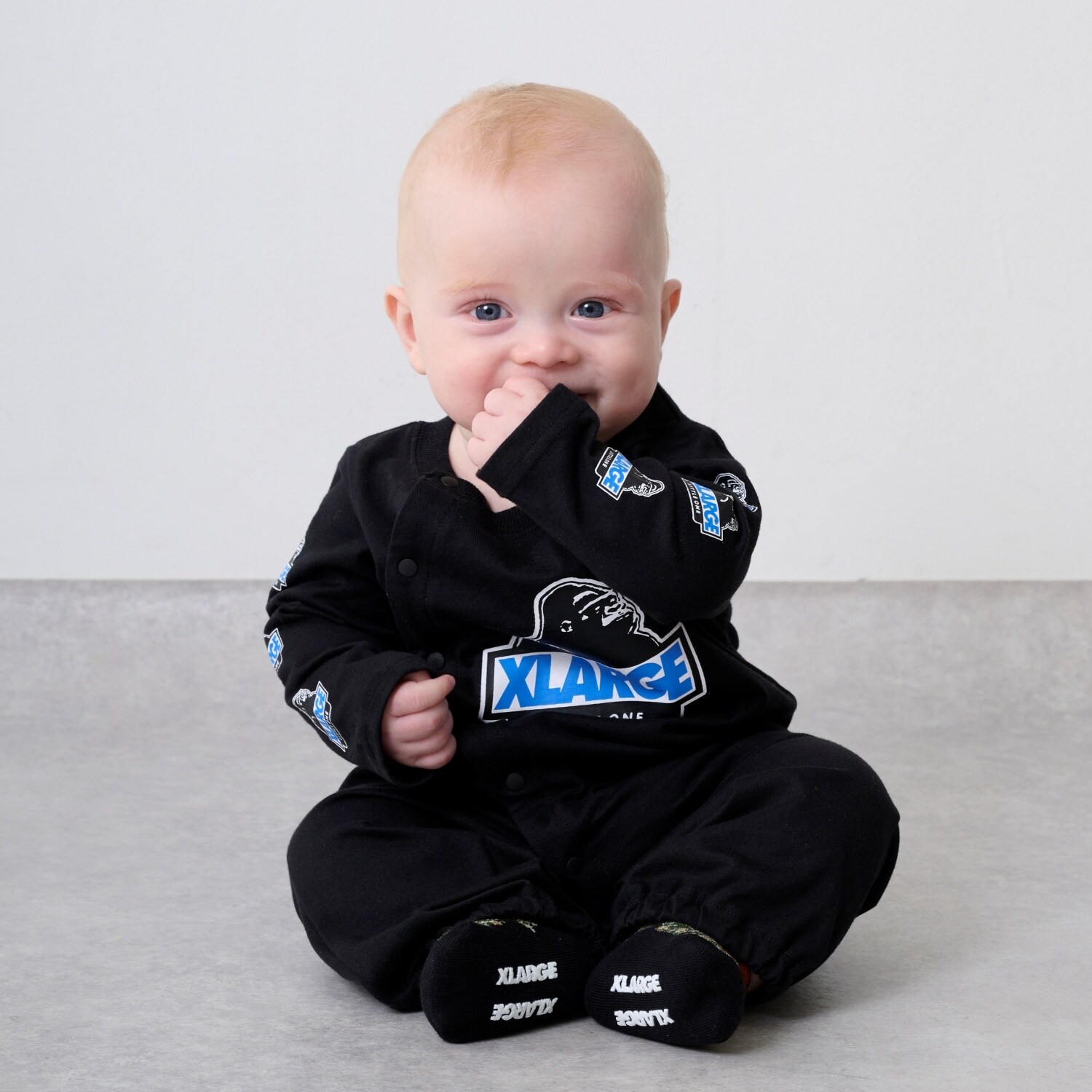 袖OGプリント長袖2WAYオール