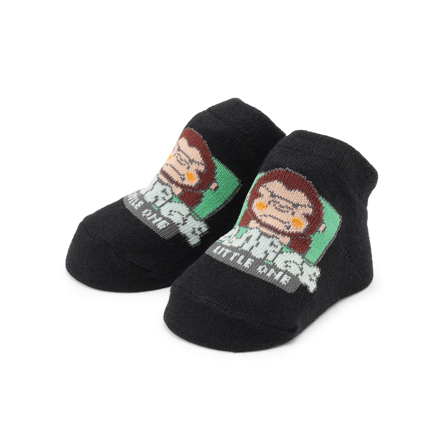 ファニーゴリラ&グラフィティロゴベビーソックス