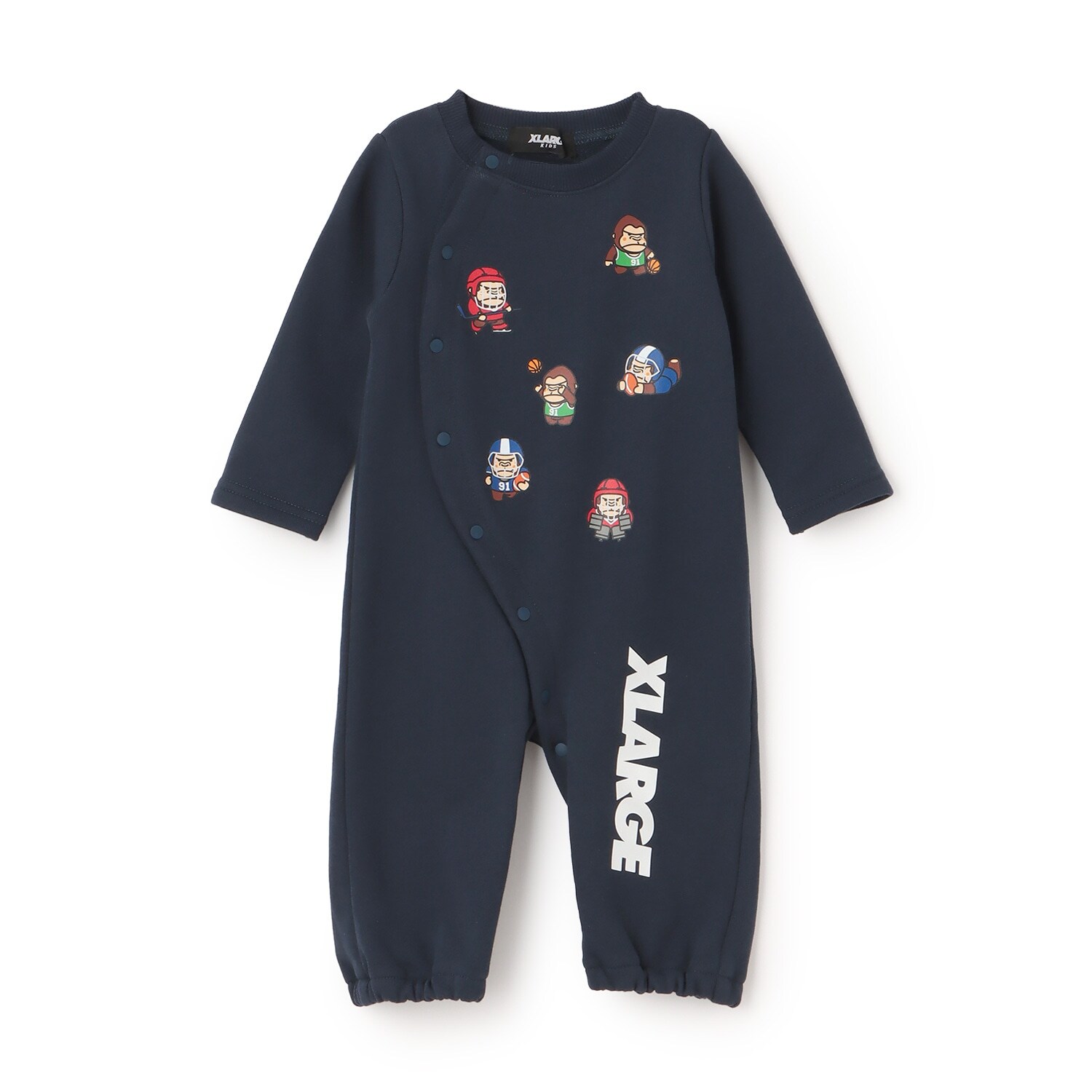 スポーツファニーゴリラ長袖2WAYオール