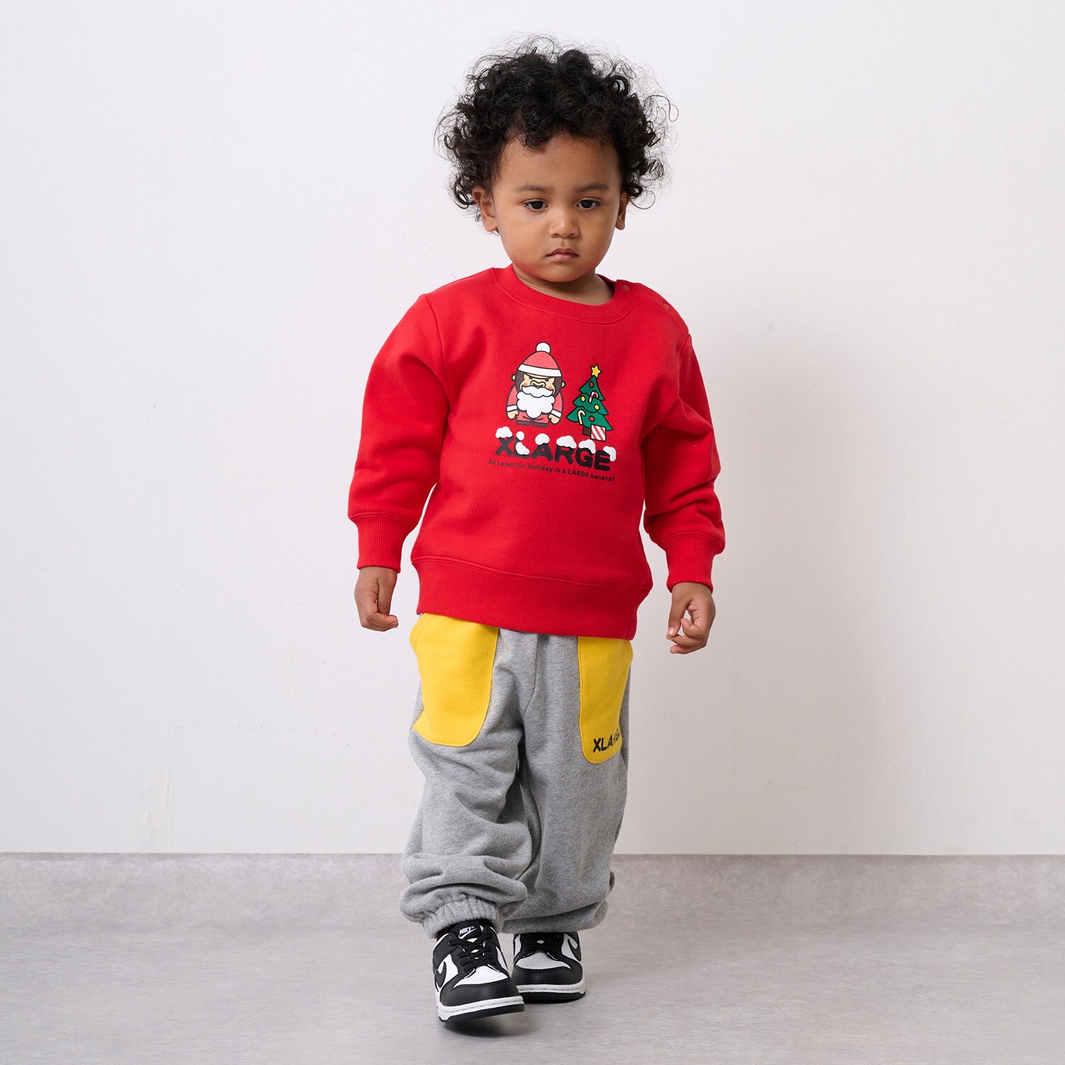 ファニーゴリラフェイススウェットパンツ