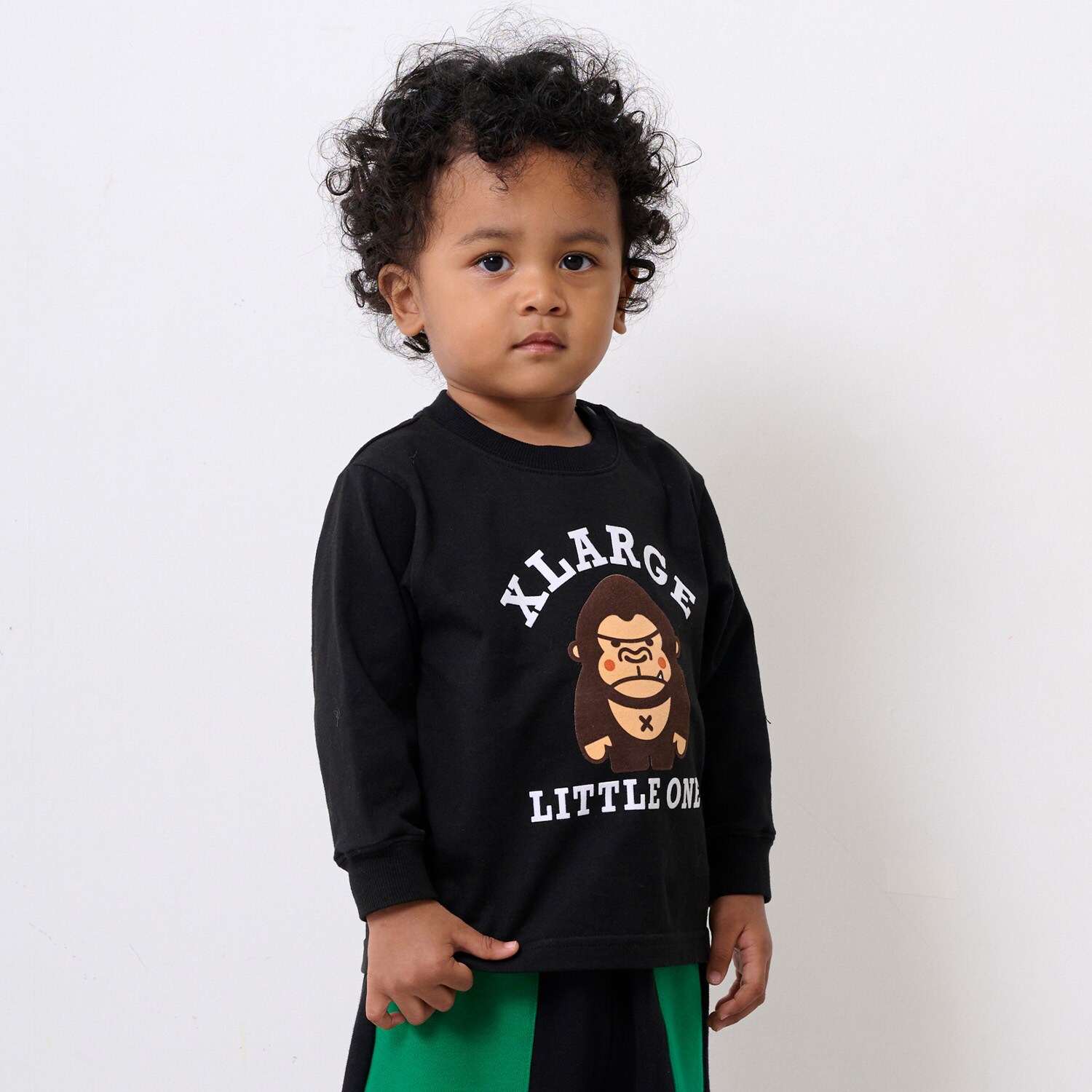 フロッキーファニーゴリラ長袖Tシャツ