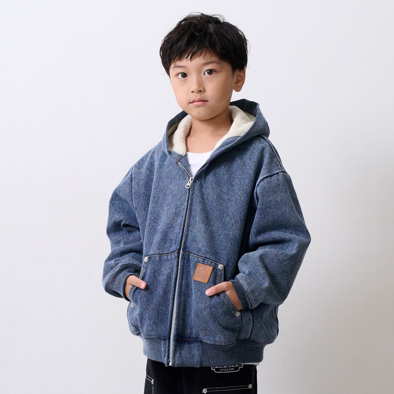 ケミカルデニムブルゾン