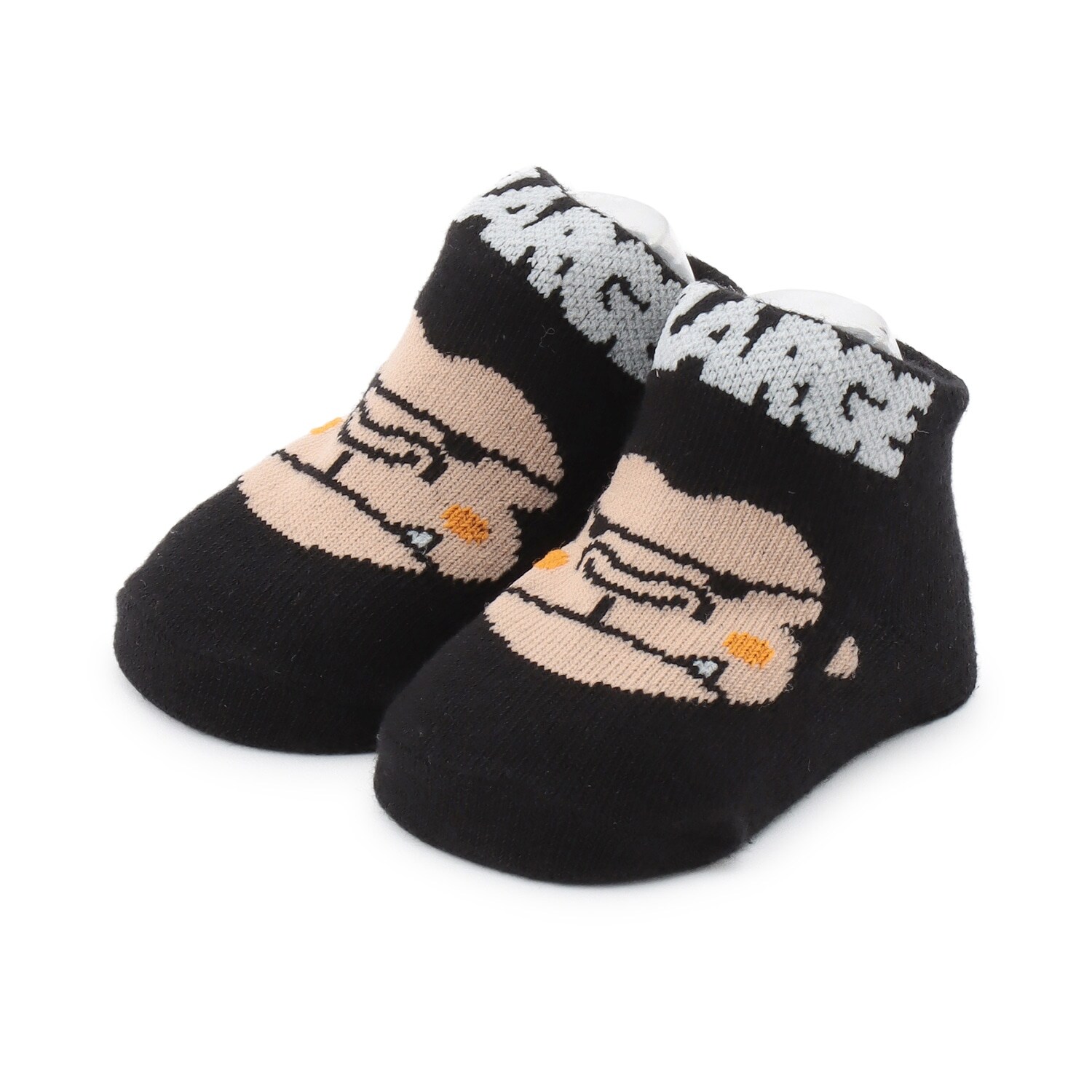 ファニーゴリラビッグフェイスベビーソックス