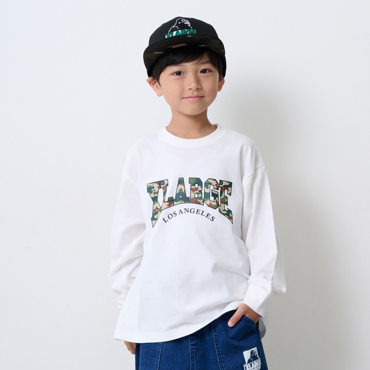 カモロゴ長袖Tシャツ