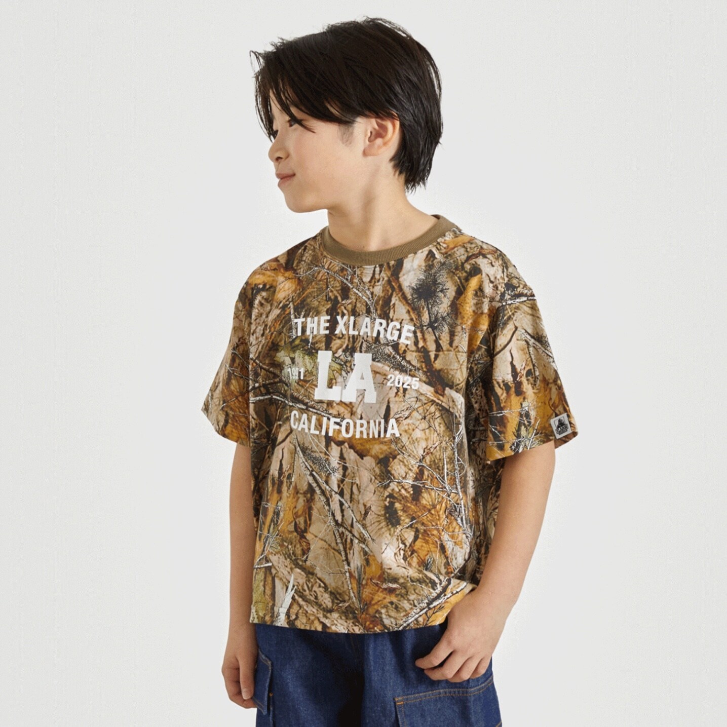 ツリーカモ柄 半袖Tシャツ