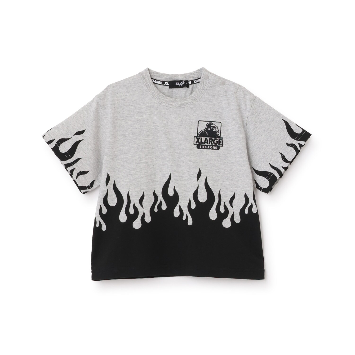 ファイヤーモチーフ 半袖Tシャツ