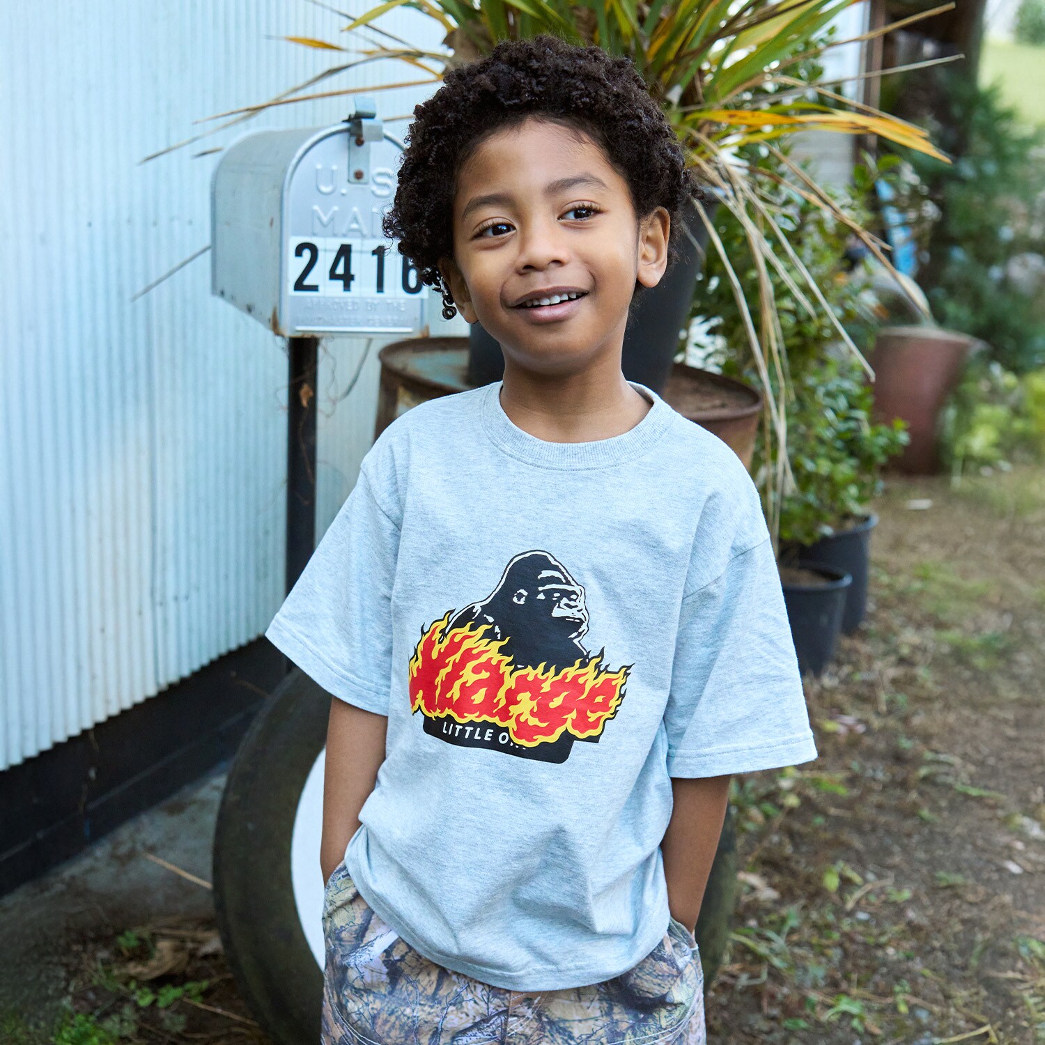 ファイヤーロゴ OG 半袖Tシャツ