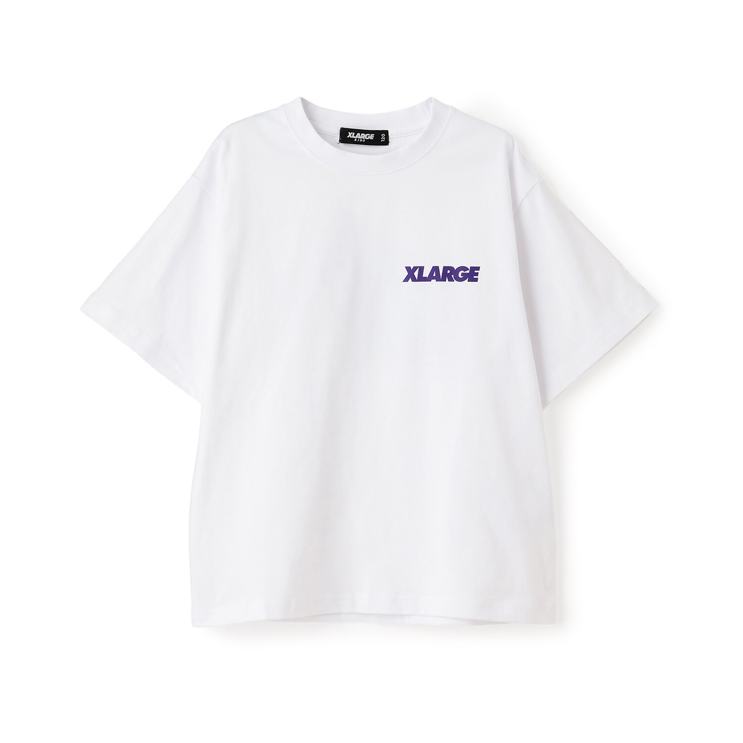 スランテッドOGバックプリント半袖Tシャツ