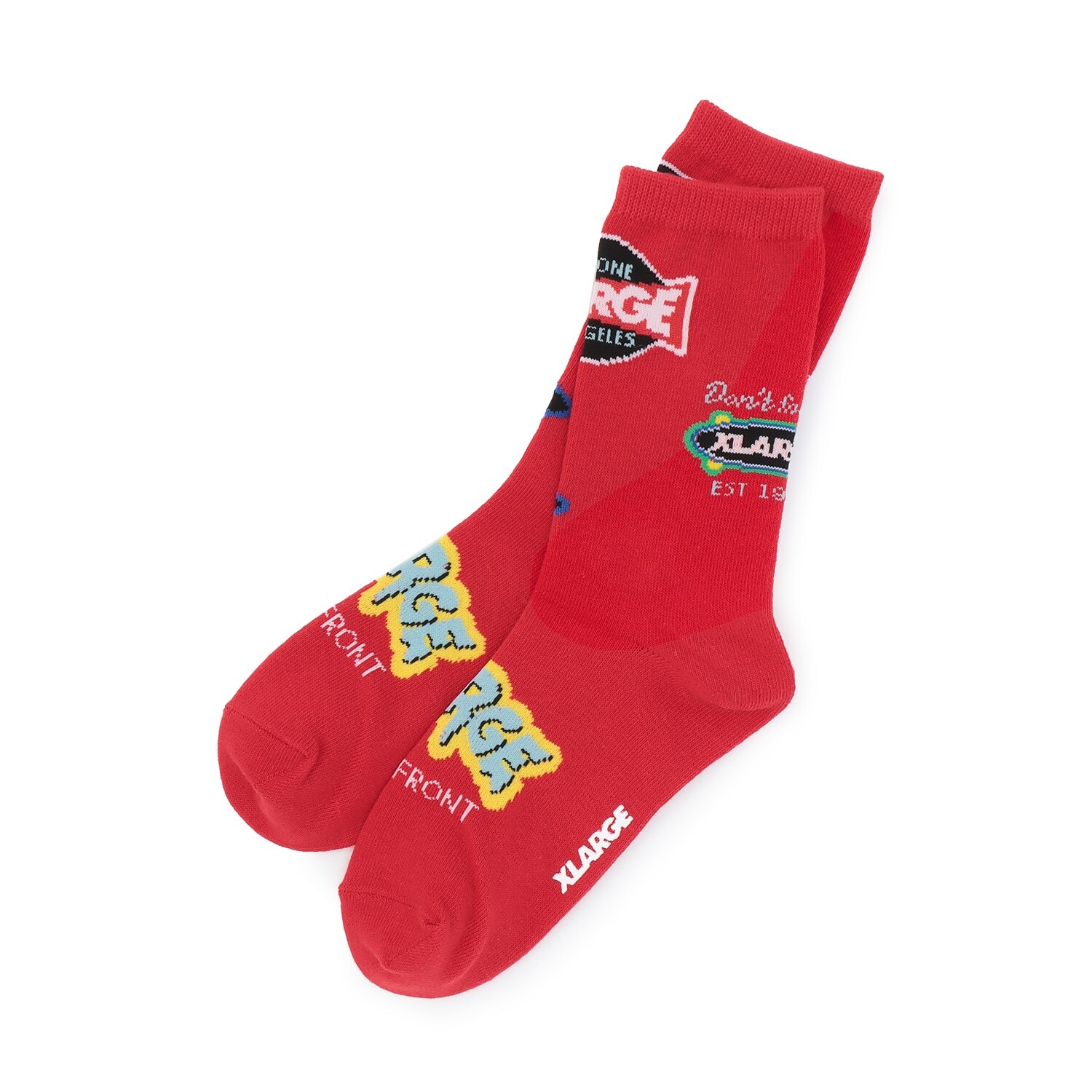 ミックスロゴ クルーソックス