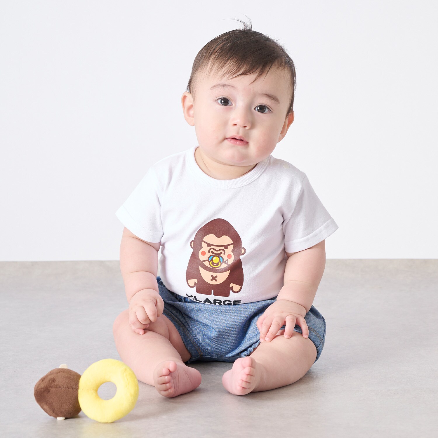 ファニーゴリラフェイス ベビーセットアップ