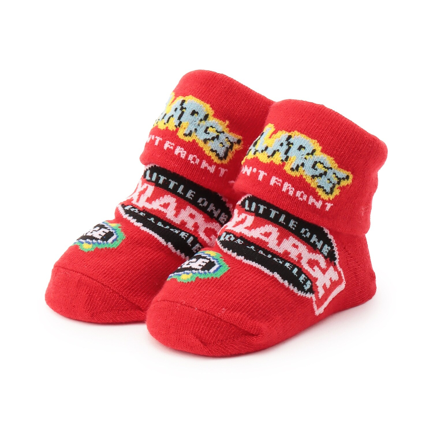 ミックスロゴ折り返し ベビーソックス