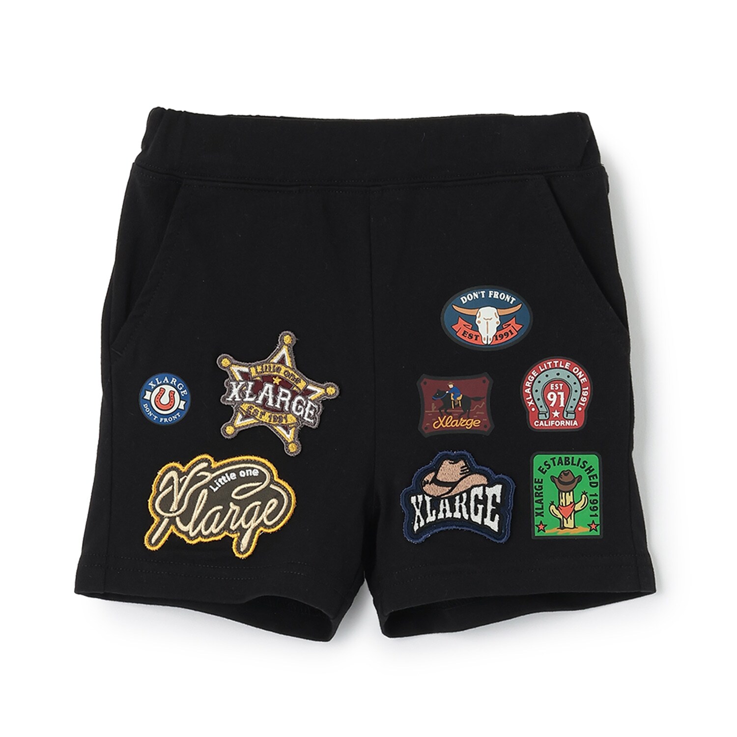 ウエスタンモチーフワッペン ショートパンツ