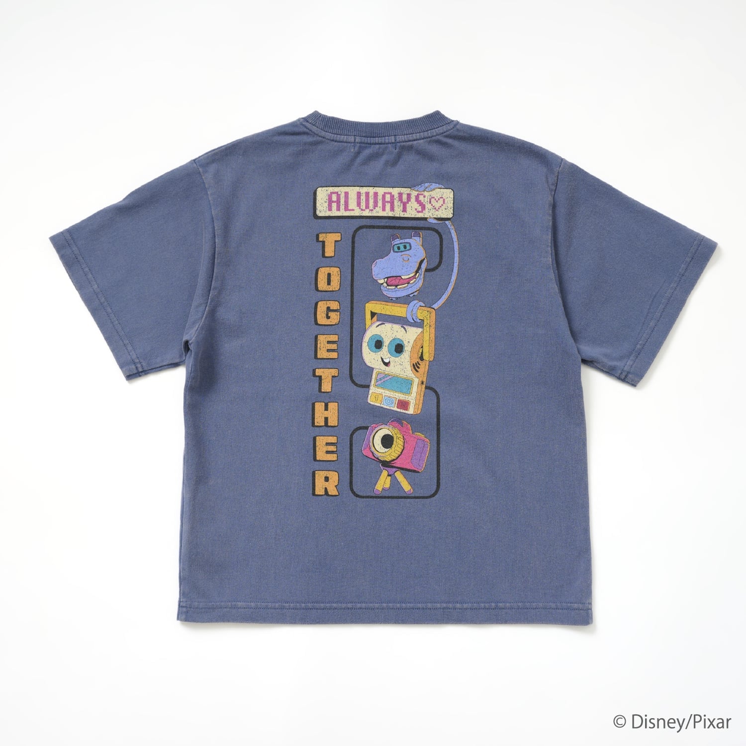 【Disney/Pixar】トイ･ストーリー5/ヴィンテージ風ピクセル半袖Tシャツ