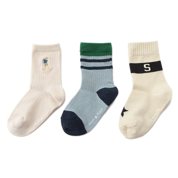 スポーツアソートソックス3Pセット