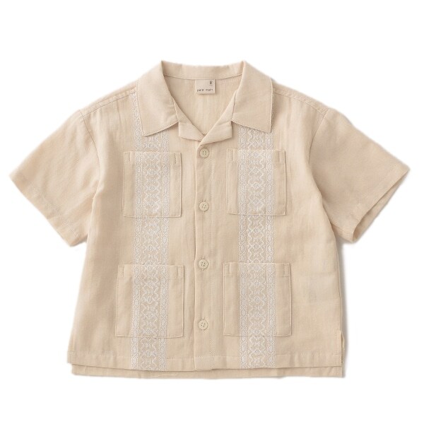 コットンキューバシャツ