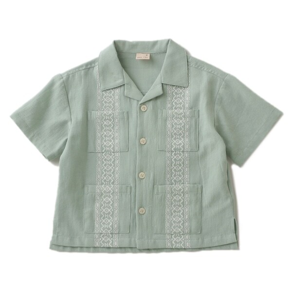 コットンキューバシャツ