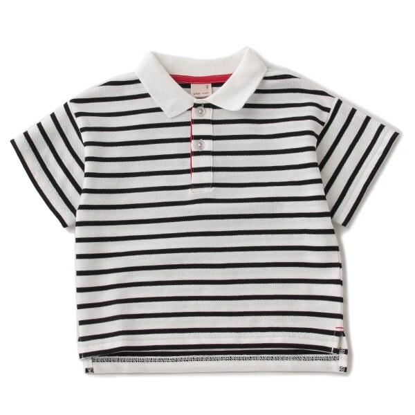 ボーダーポロシャツ