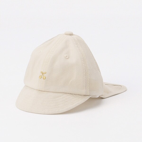 冷感 BABY日よけ布つきアソートキャップ