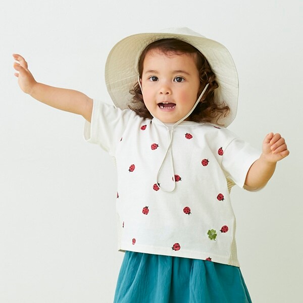テントウ虫半袖Tシャツ