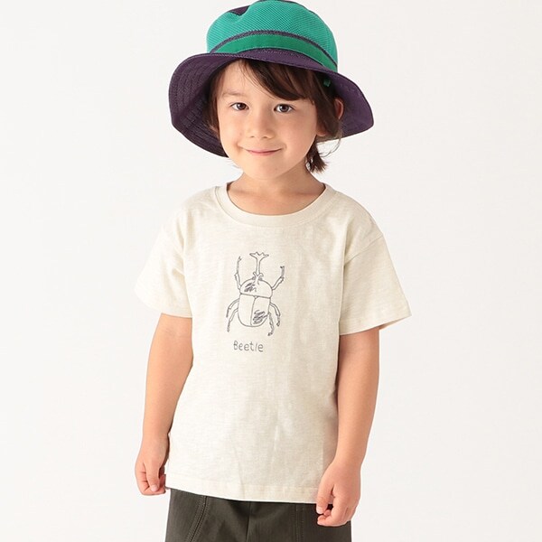 ステッチ昆虫半袖Tシャツ