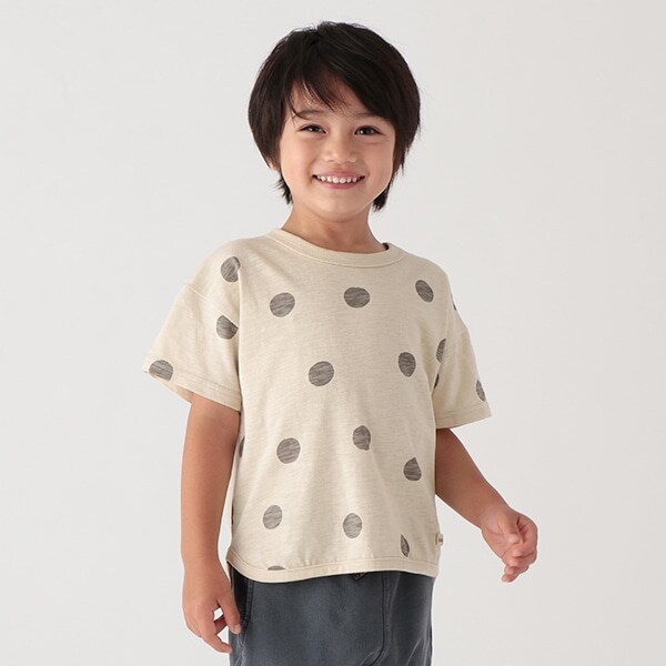 ドット半袖Tシャツ