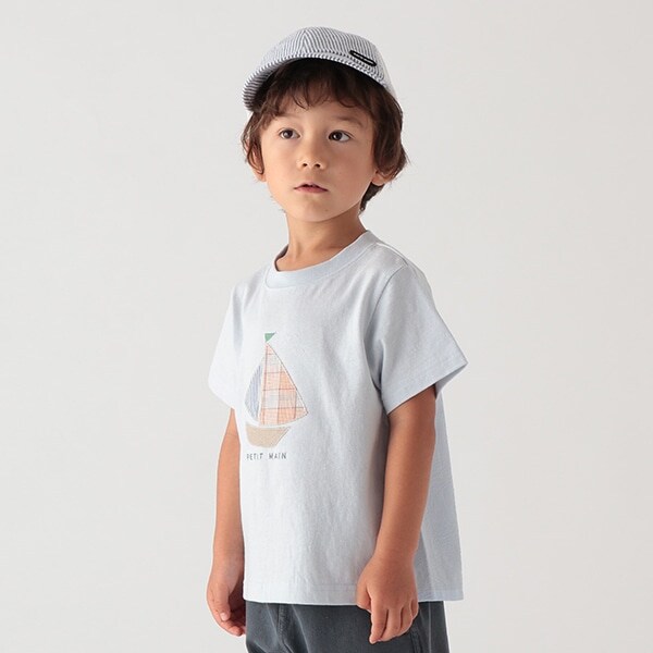 ヨットパッチワークＴシャツ