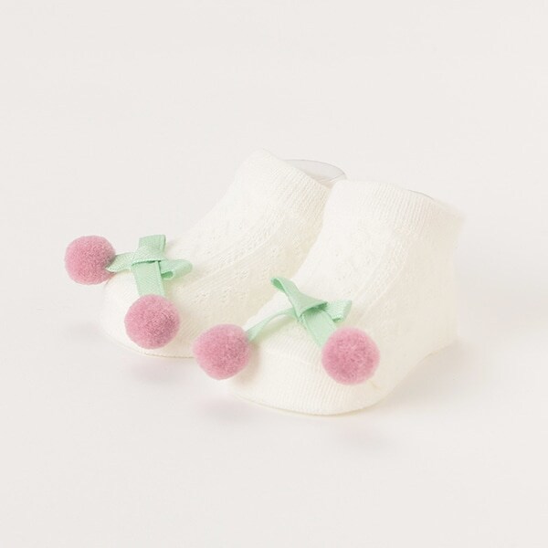 フルーツモチーフカップソックス