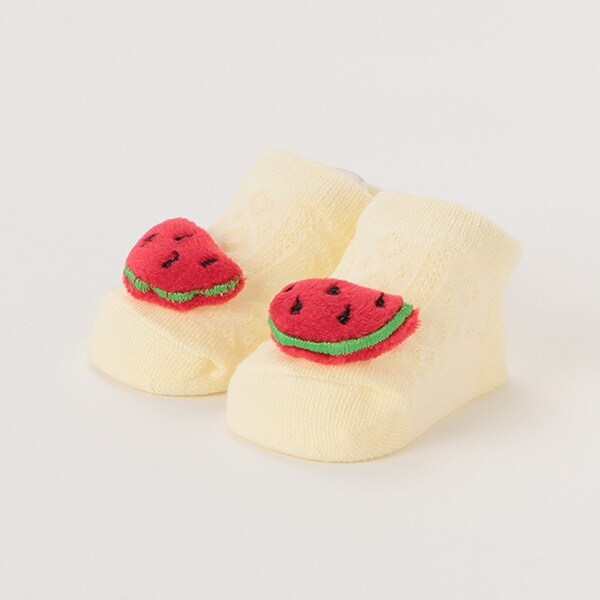 フルーツモチーフカップソックス