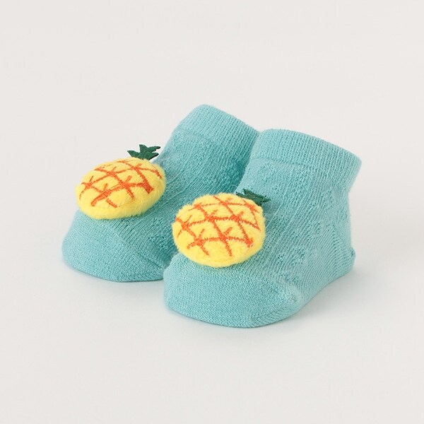 フルーツモチーフカップソックス