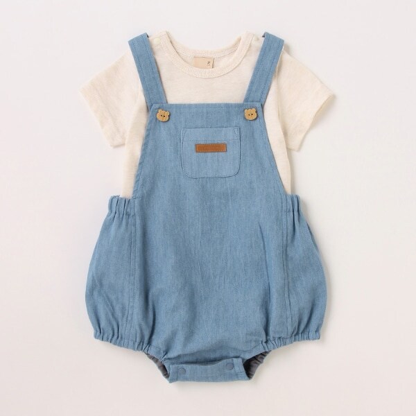 ショートサロペットセット