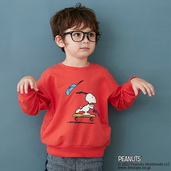 【PEANUTS】スヌーピー長袖T