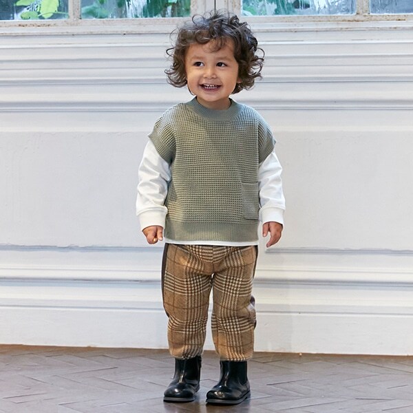 裏起毛カットパンツ