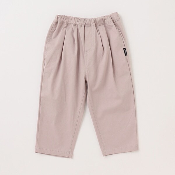 タックテーパードパンツ