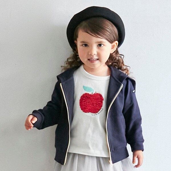 ジップアップパーカー