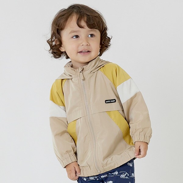 【撥水加工】配色ウィンブレ