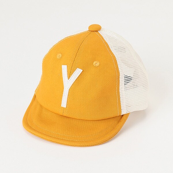 アルファベットロゴメッシュキャップ