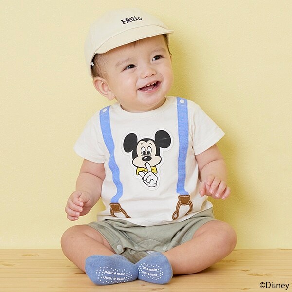 【リンク】【Disney】サスつきカバーオール(ベビーサイズ)