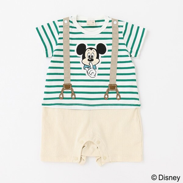 【リンク】【Disney】サスつきカバーオール(ベビーサイズ)