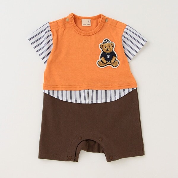 【リンク】クマカバーオール(ベビーサイズ)