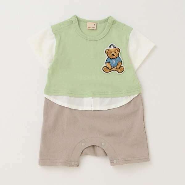 【リンク】クマカバーオール(ベビーサイズ)