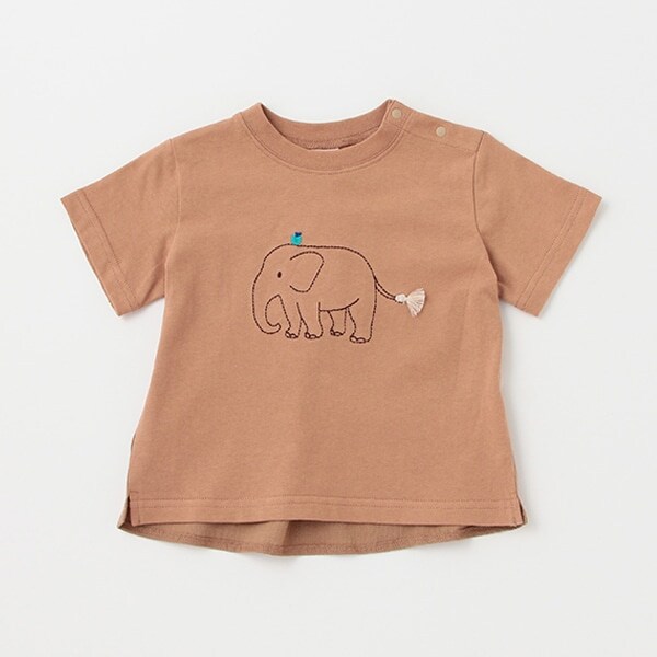 ステッチグラフィック半袖Tシャツ