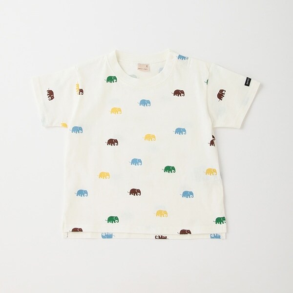 ぞう柄半袖Tシャツ