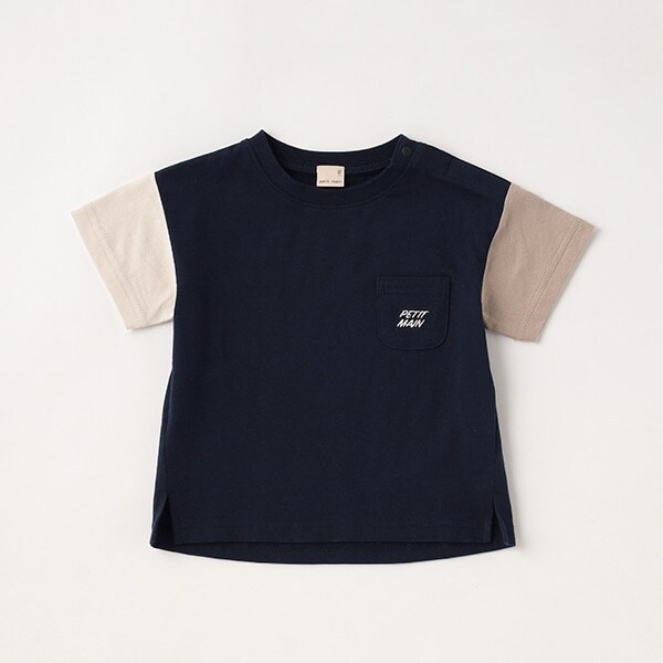 【一部店舗でも取り扱いあり】【プティプラ】刺しゅう半袖T